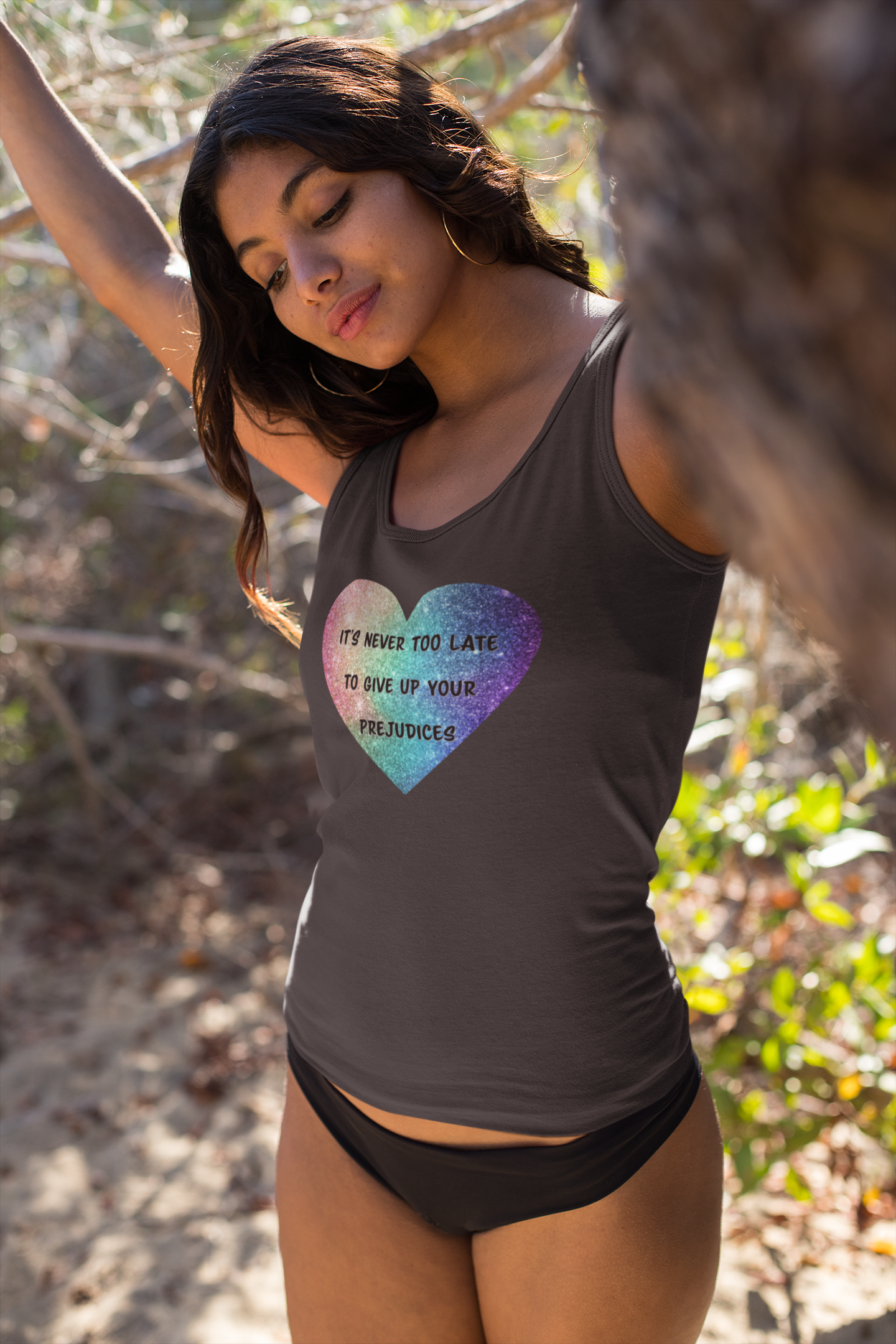 Give Up Prejudices Tank Top