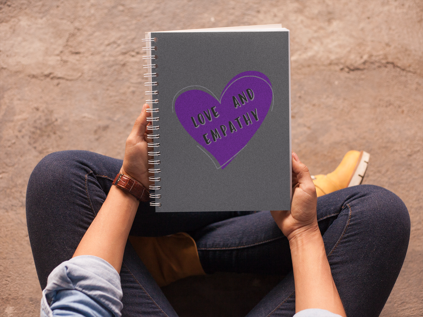 Love and Empathy Brand Notebook