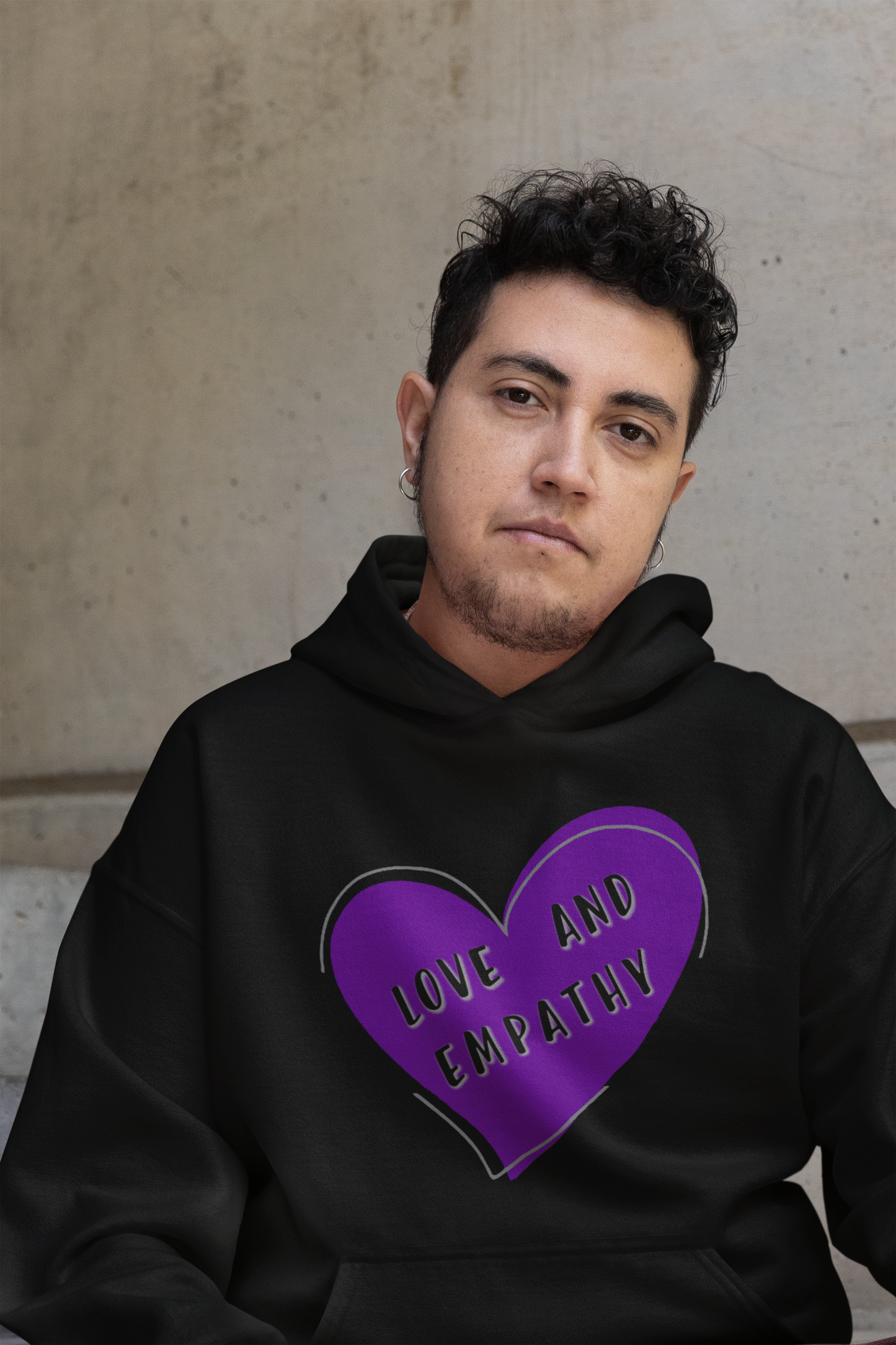 Love and Empathy Logo Hoodie