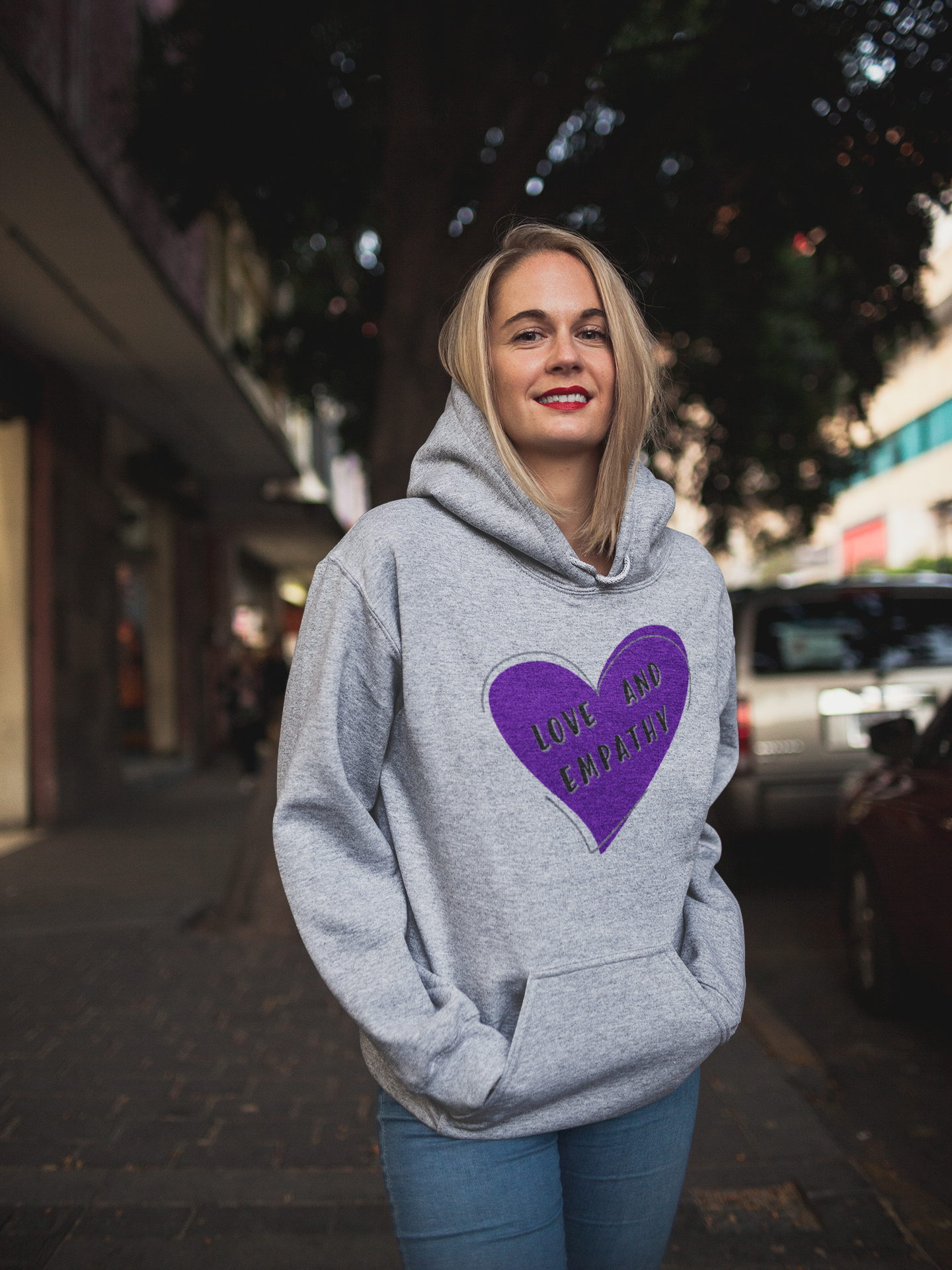 Love and Empathy Logo Hoodie