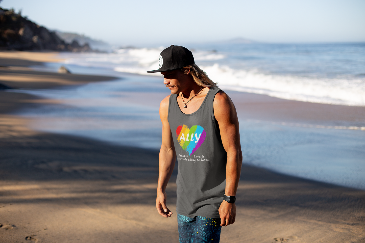 Ally - Love Is a Terrible Thing to Hate Unisex Jersey Tank
