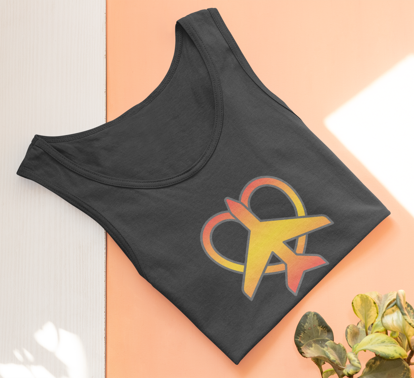 Travel - Fatal to Prejudice Tank Top (Orange/Yellow)