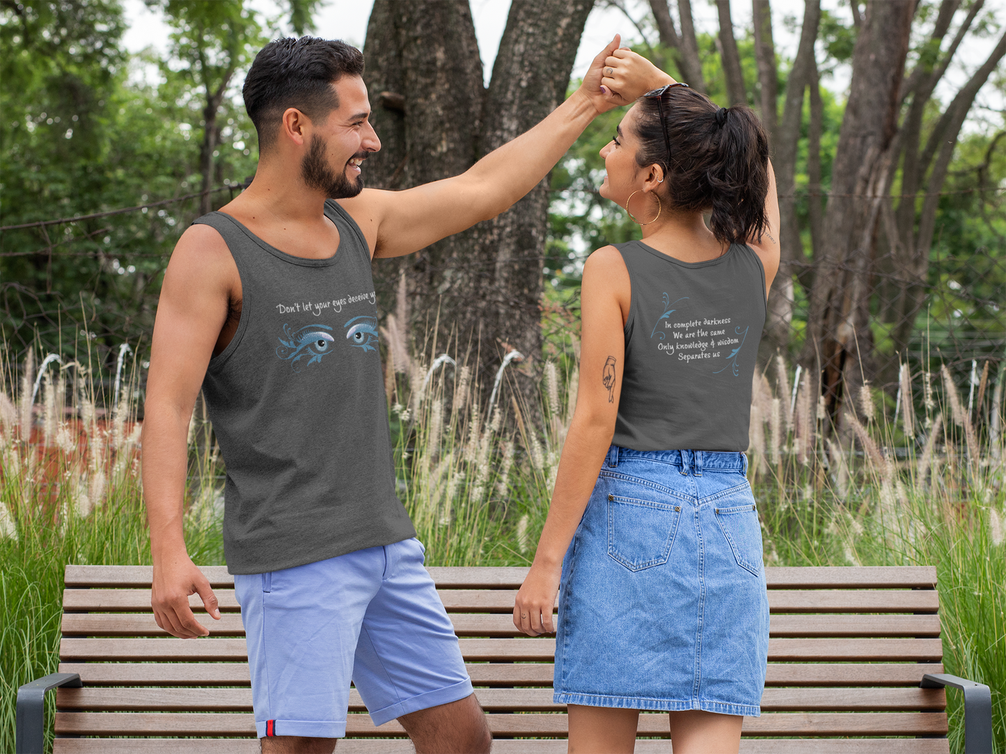 Don't Let Your Eyes Deceive You Tank Top