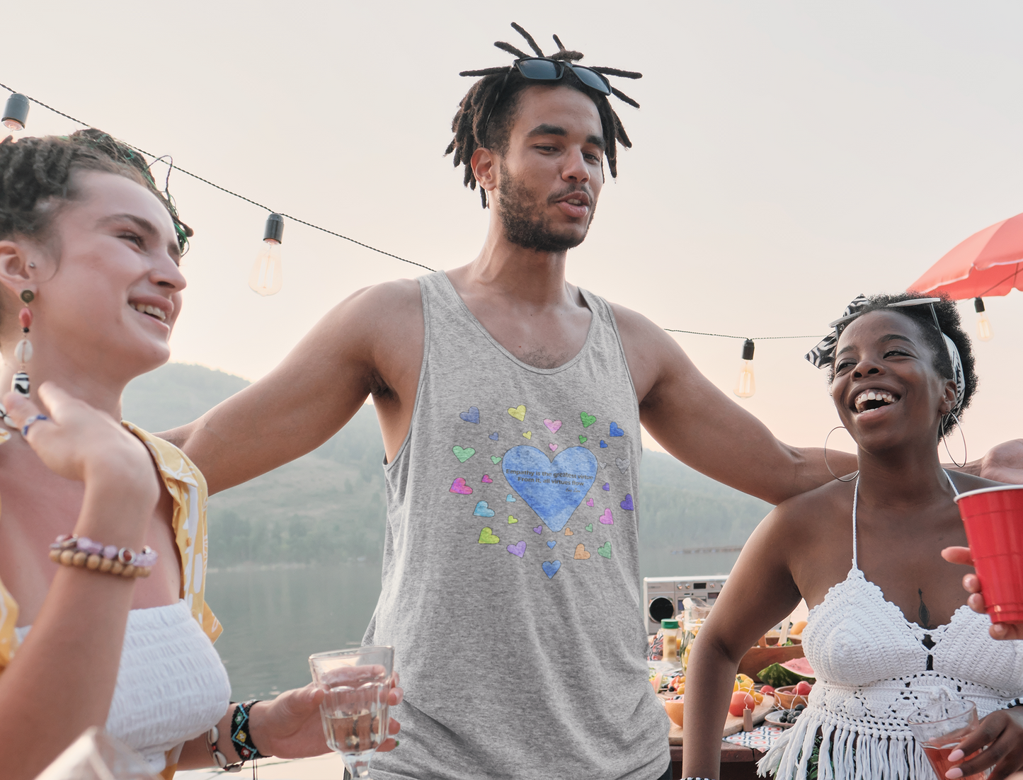 Empathy Is the Greatest Virtue Tank Top