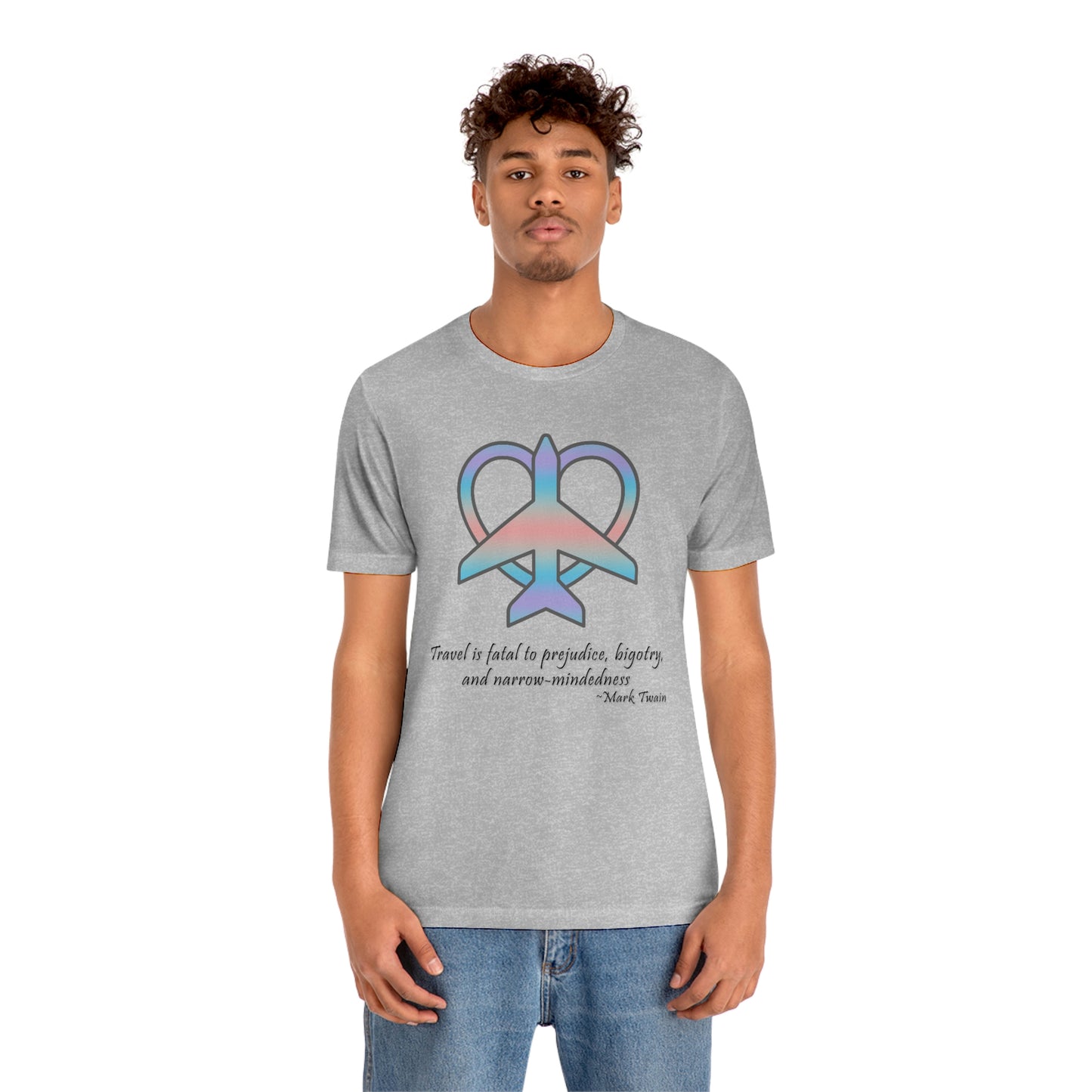 Travel - Fatal to Prejudice T-shirt (Pastels)