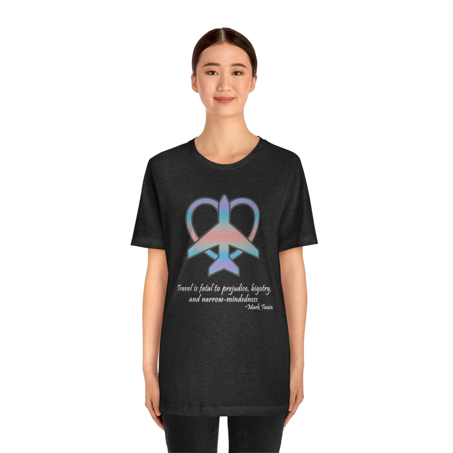 Travel - Fatal to Prejudice T-shirt (Pastels)
