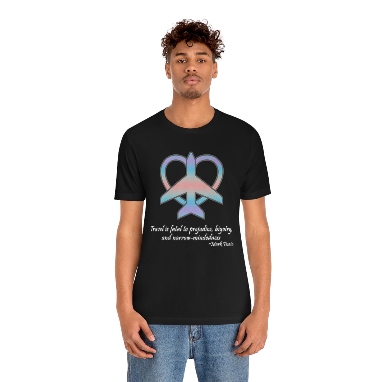 Travel - Fatal to Prejudice T-shirt (Pastels)
