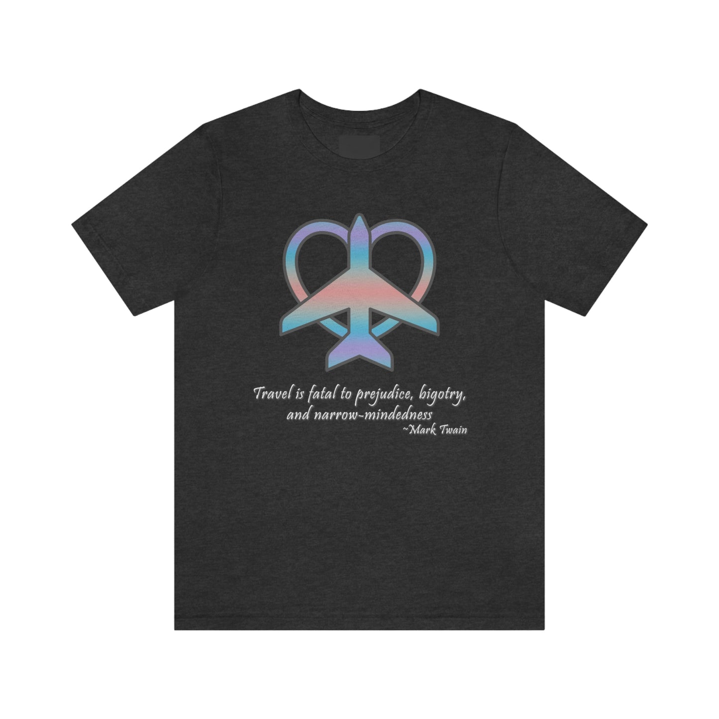 Travel - Fatal to Prejudice T-shirt (Pastels)