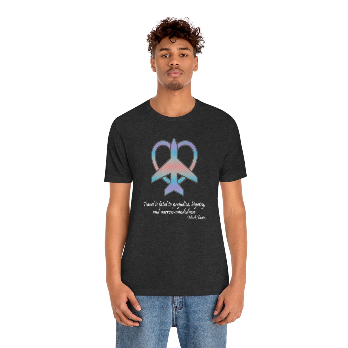Travel - Fatal to Prejudice T-shirt (Pastels)