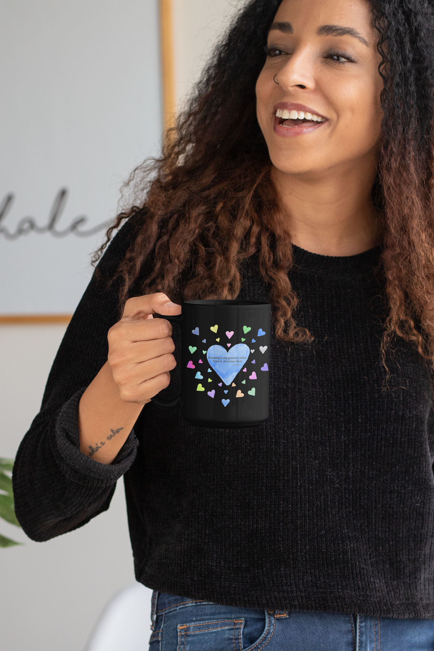 Empathy - Greatest Virtue 15 oz Ceramic Mug