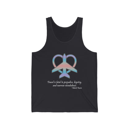 Travel - Fatal to Prejudice Tank Top (Pastels)