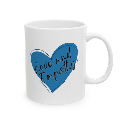 Love and Empathy Logo Mug, 11 oz