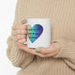 Give Up Prejudices Mug, 11 oz