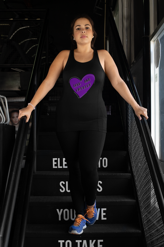 Love and Empathy Logo Unisex Jersey Tank