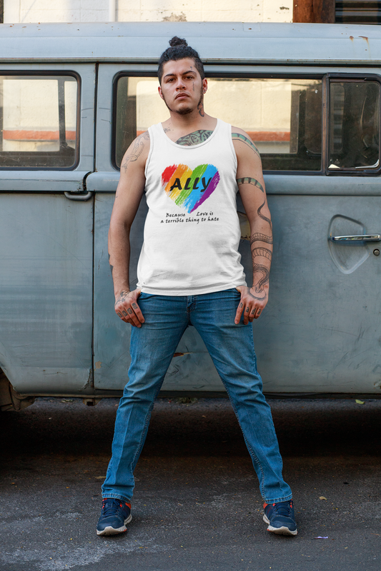 Ally - Love Is a Terrible Thing to Hate Unisex Jersey Tank
