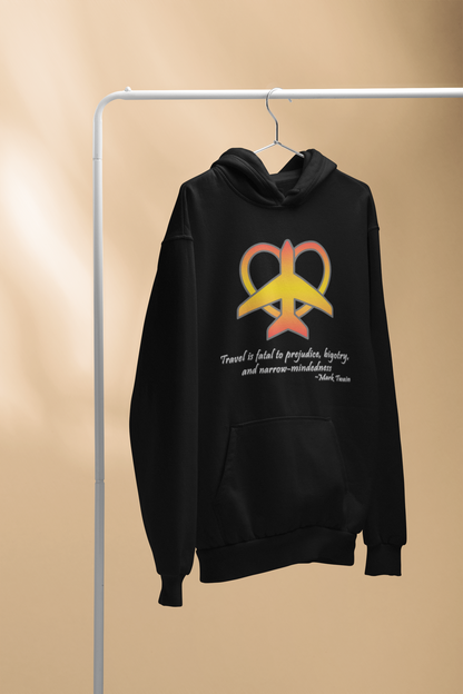 Travel - Fatal to Prejudice Hoodie (Orange/Yellow)