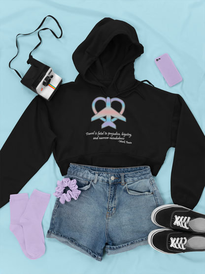 Travel - Fatal to Prejudice Hoodie (Pastels)