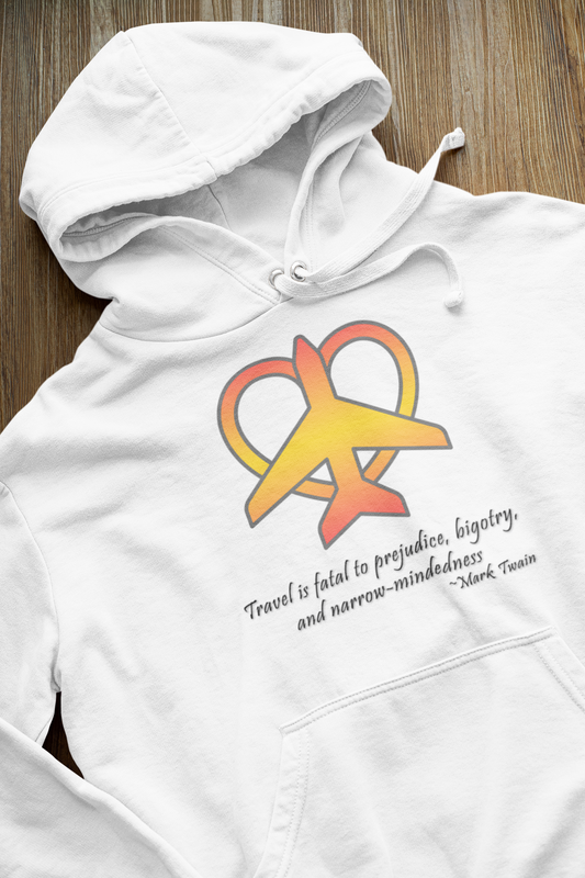Travel - Fatal to Prejudice Hoodie (Orange/Yellow)