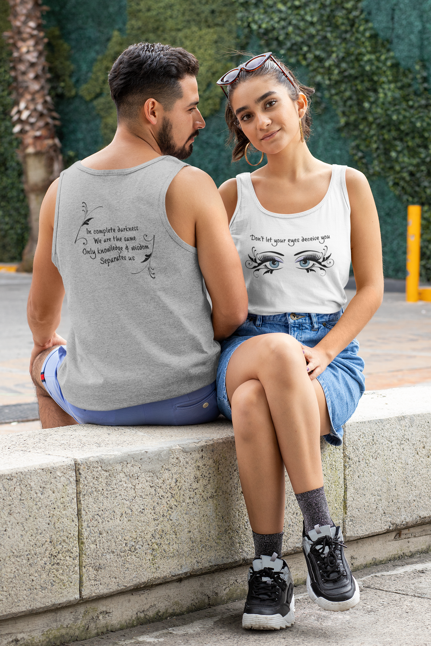 Don't Let Your Eyes Deceive You Tank Top