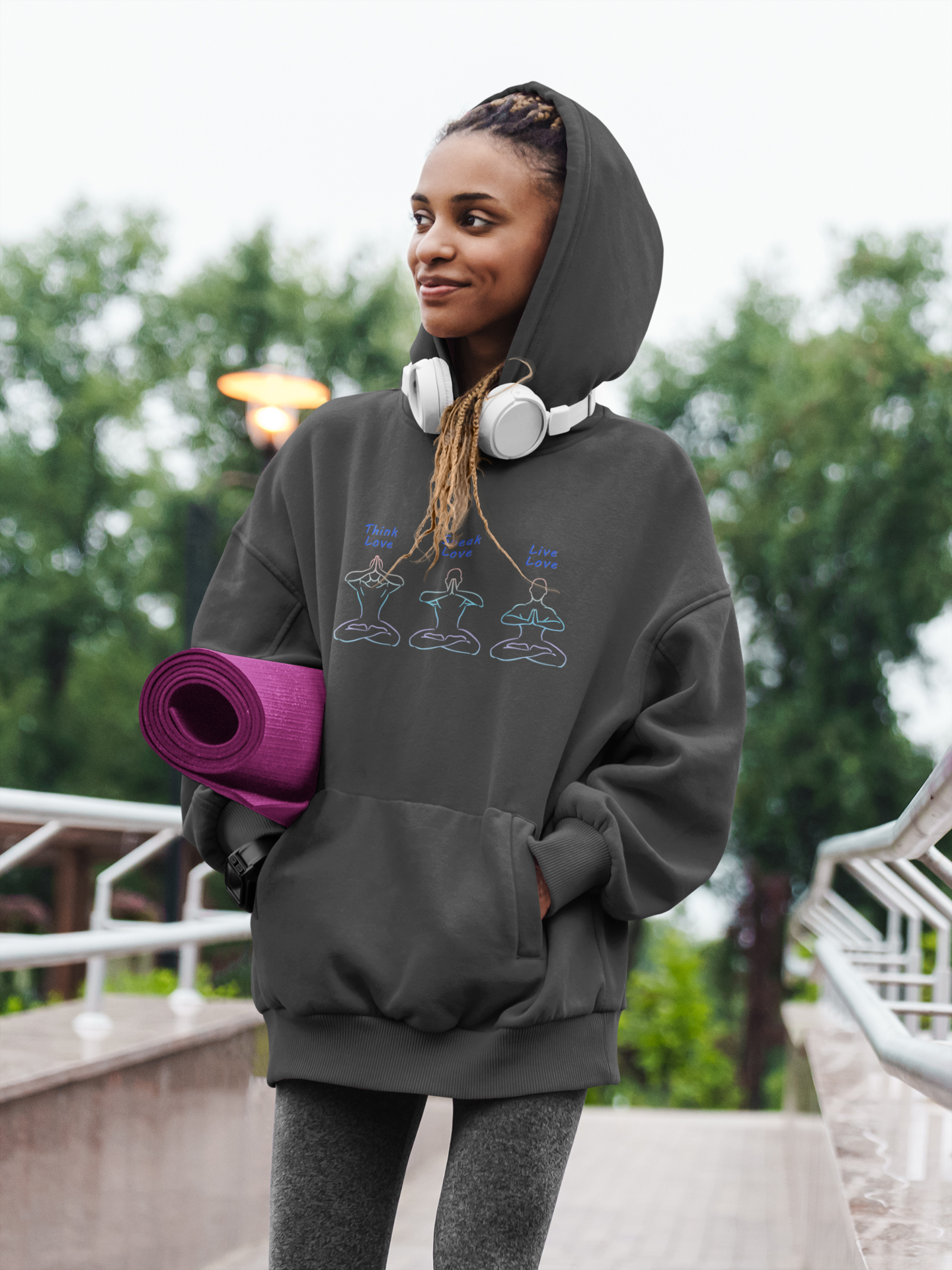 Think, Speak, Live Love Hoodie