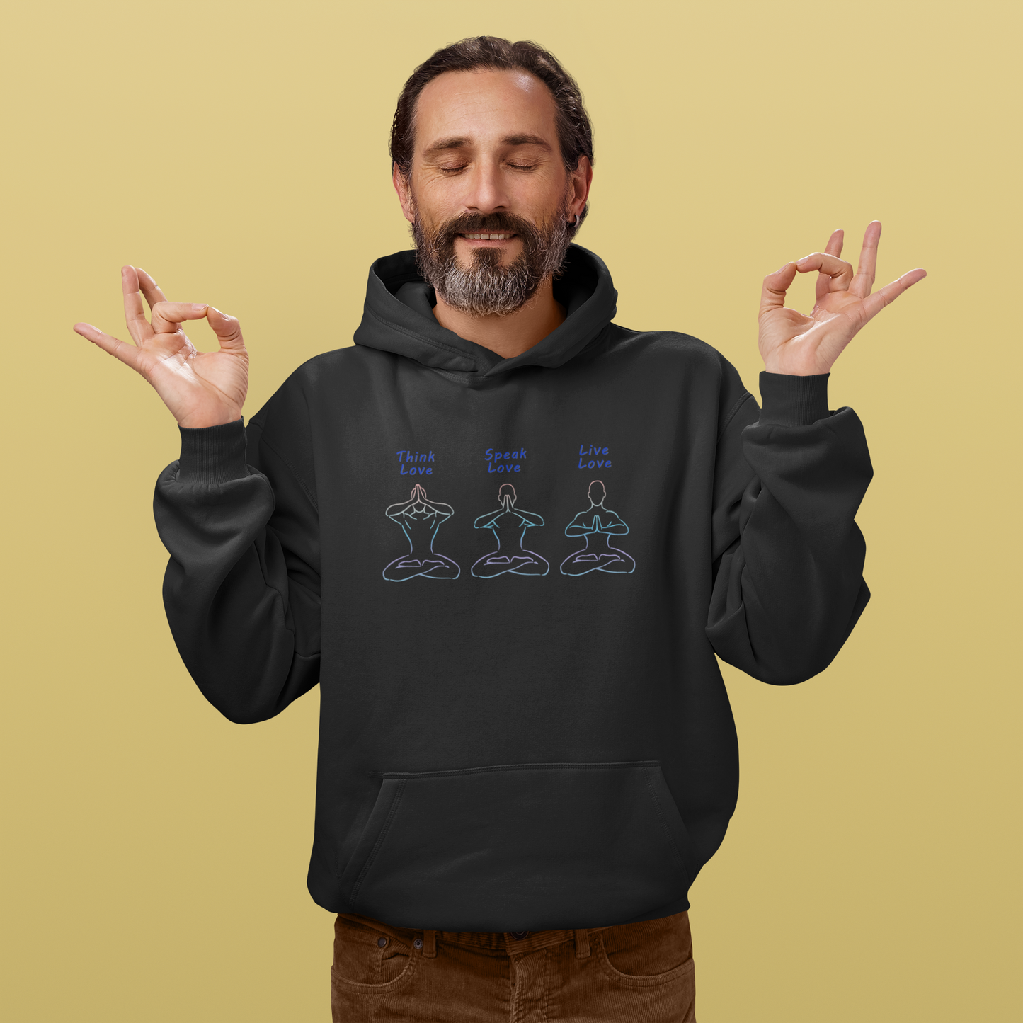 Think, Speak, Live Love Hoodie
