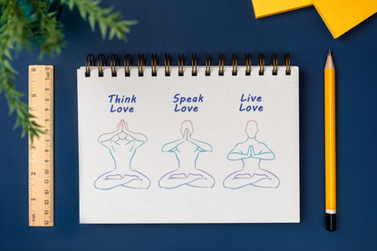 Think, Speak, Live Notebook
