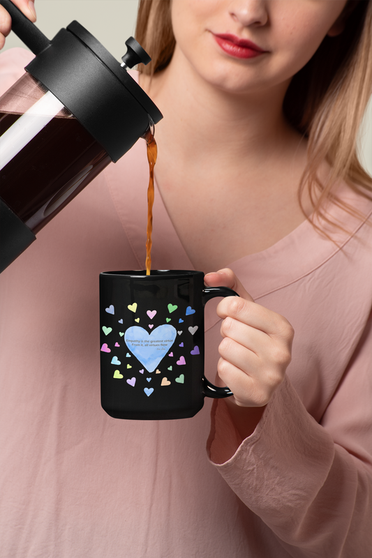 Empathy - Greatest Virtue 15 oz Ceramic Mug