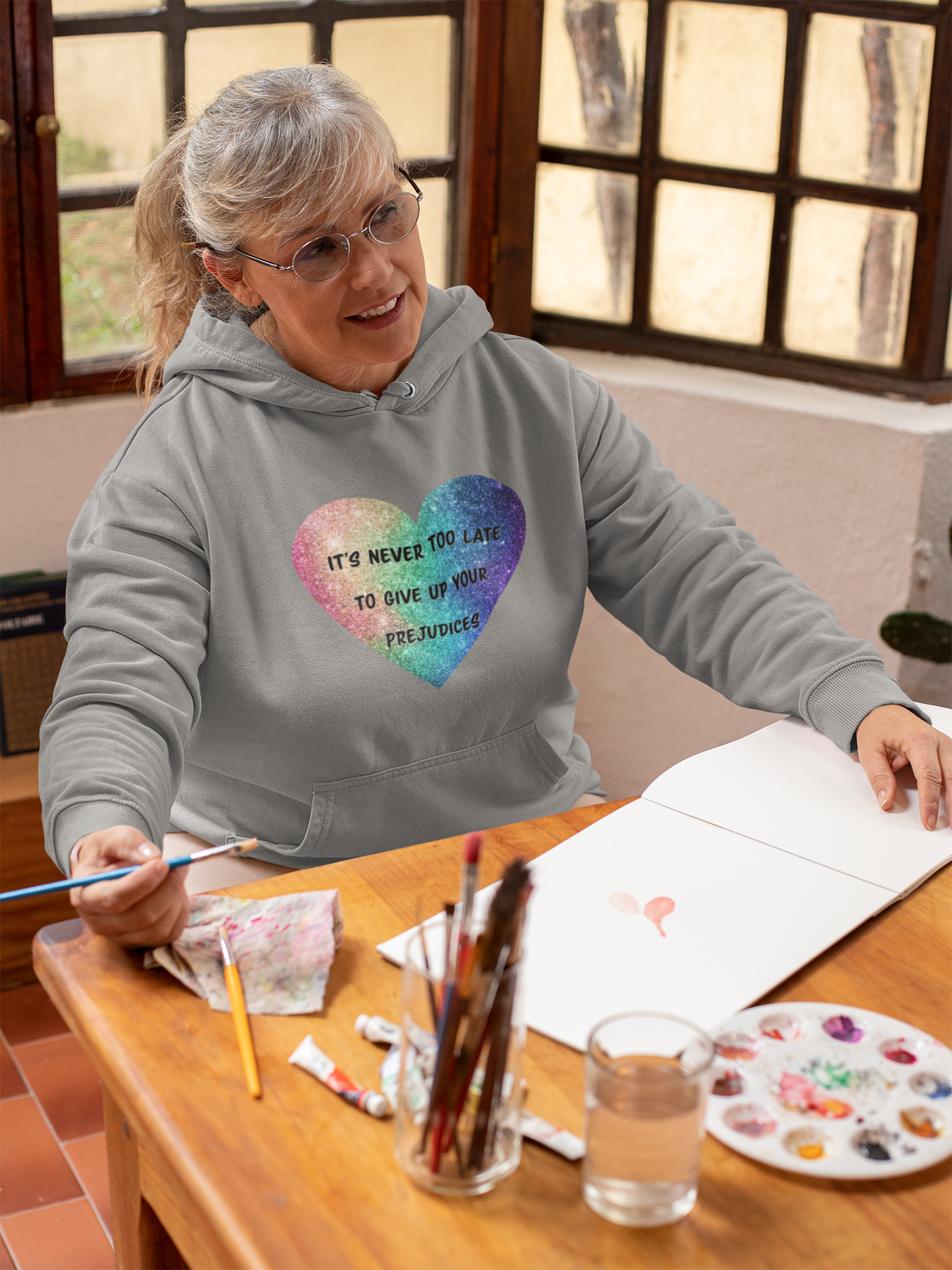 Give Up Prejudices Hoodie