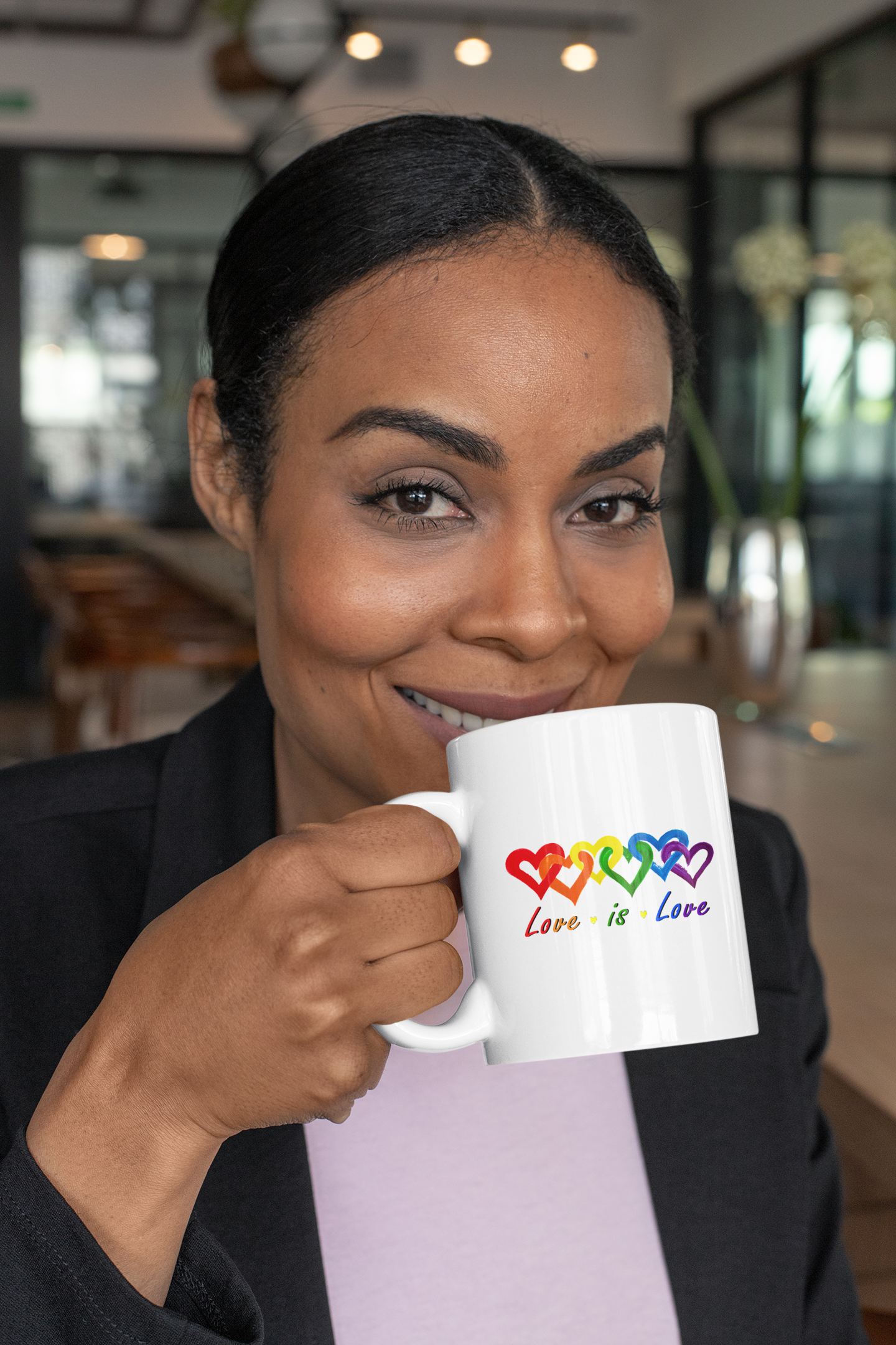 Love Is Love 11oz White Ceramic Mug