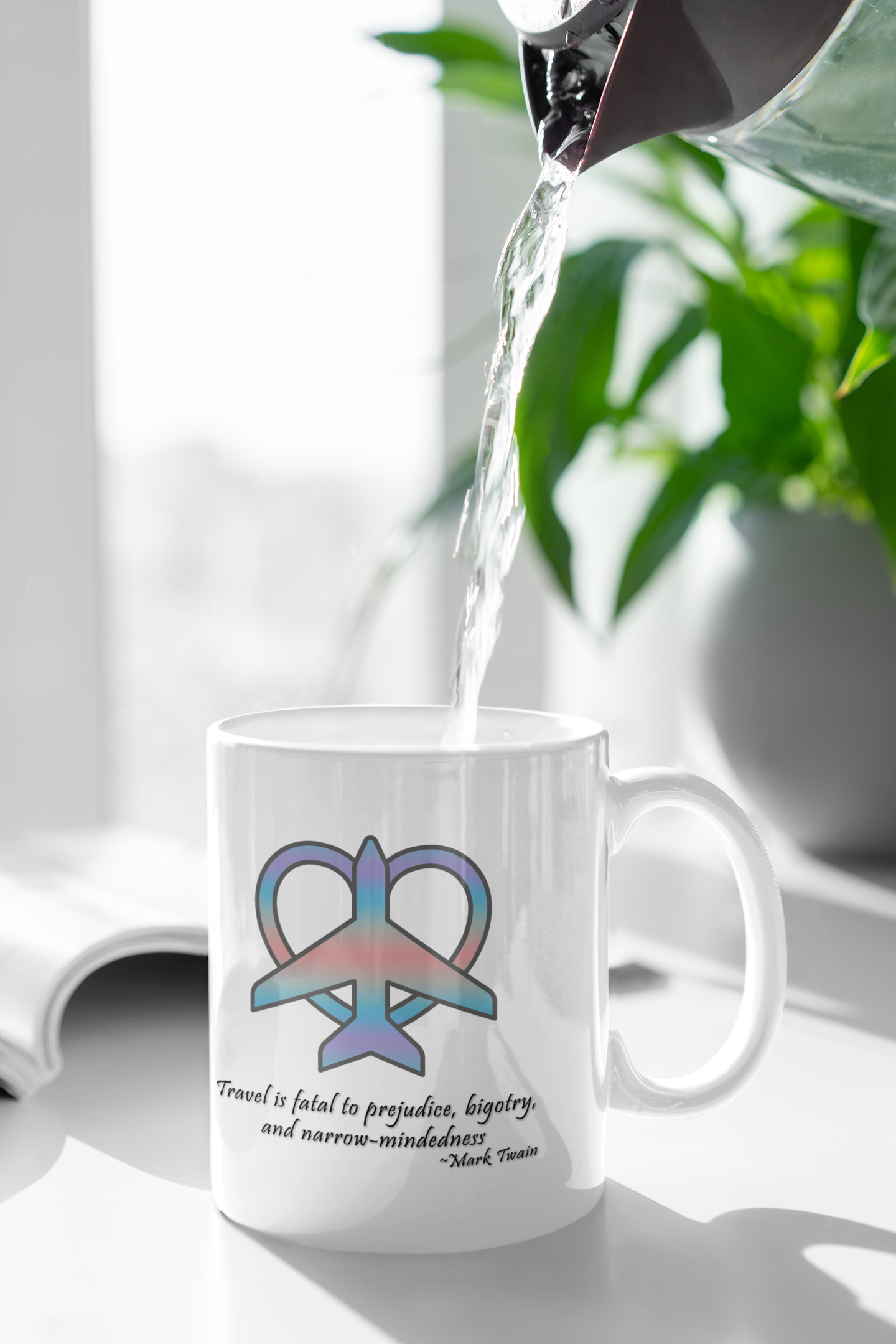 Travel - Fatal to Prejudice 11oz White Ceramic Mug